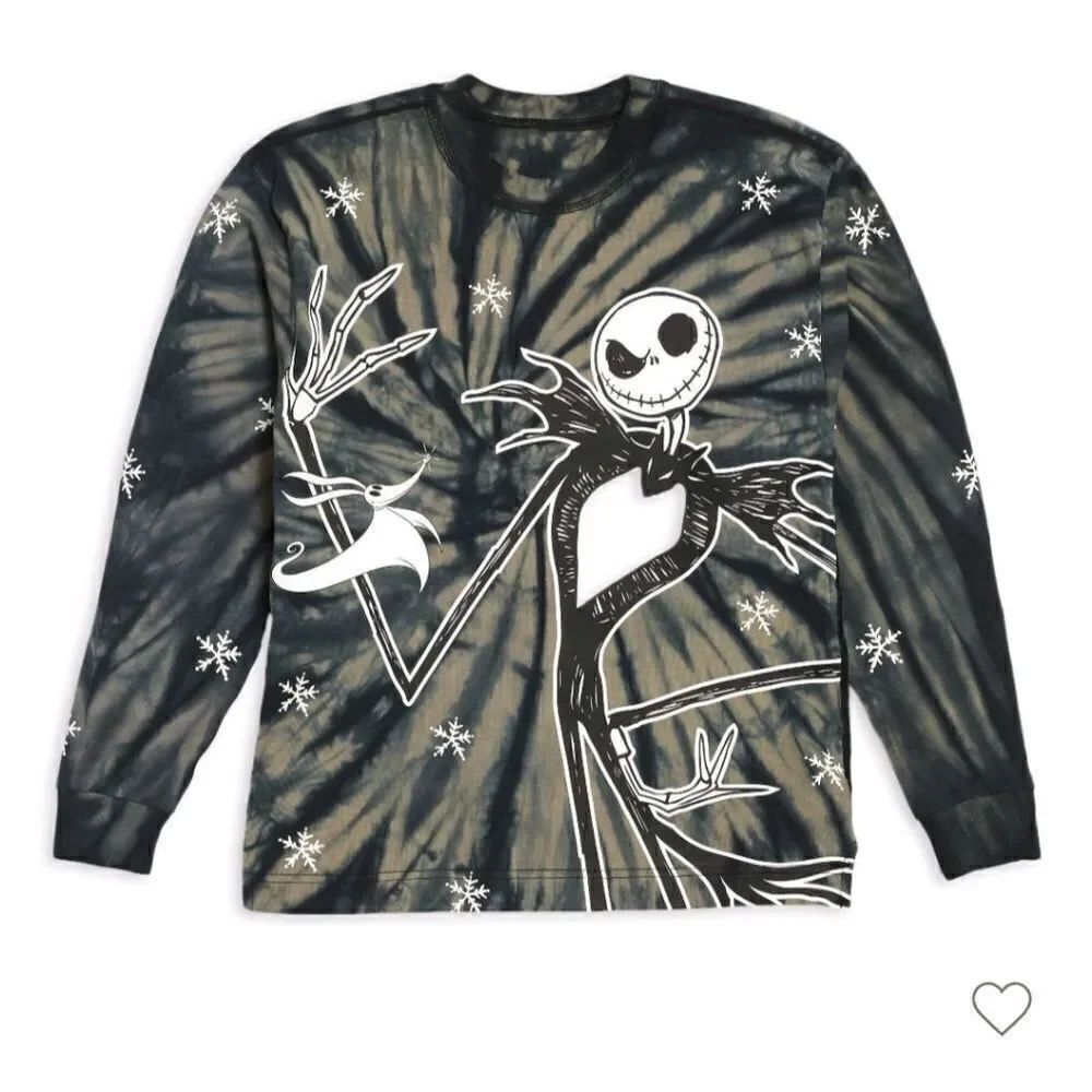 Men's The Nightmare Before Christmas Crew Neck Pullover Sweatshirt, Size XS